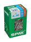 Preview: SPAX Universalschraube Edelstahl A2, 4,5x60 mm, 50 Stück, 4197000450607